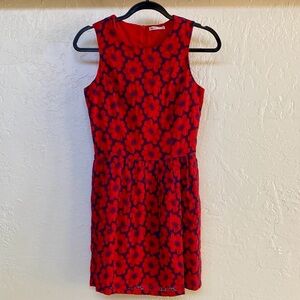 Lavand. Floral Eyelet Dress